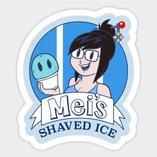 Mei's Shaved Ice Sticker